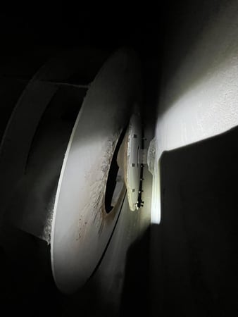Fan-wheel-off-hub-mount