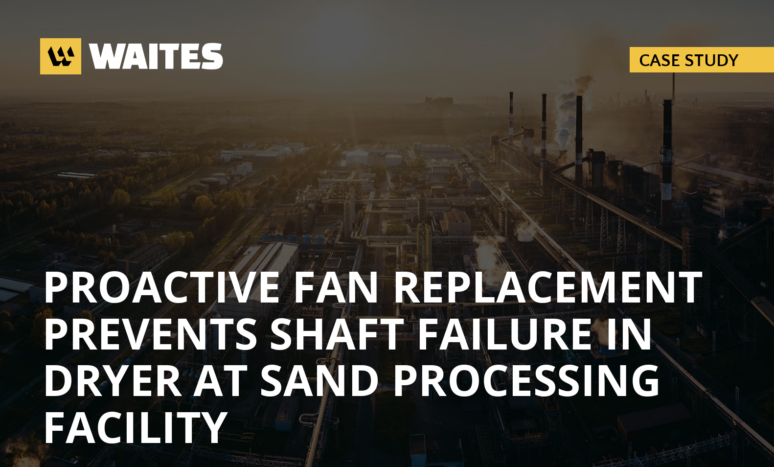 Sand facility case study